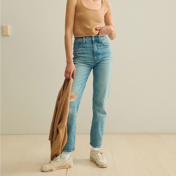 Madewell The Perfect Vintage Straight Leg Jean Reinhart wash - Picture 13 of 13